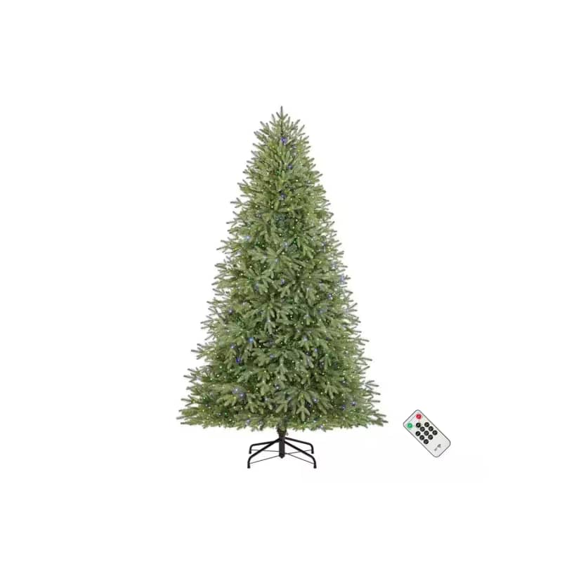 7.5 ft. Pre-Lit LED Jackson Noble Artificial Christmas Tree