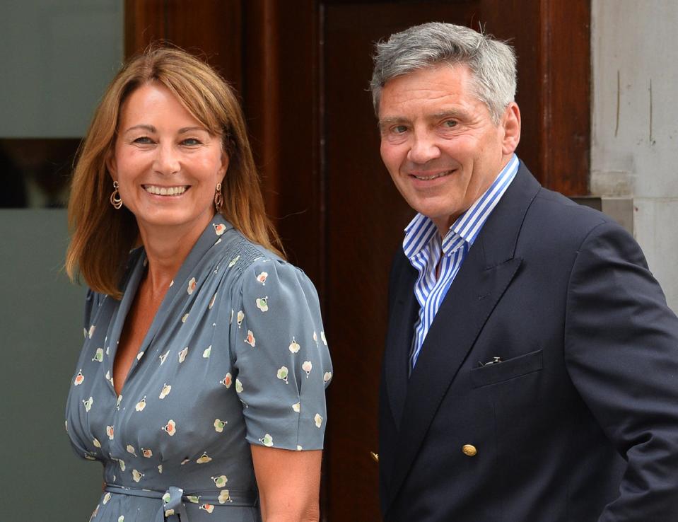Carole and Michael Middleton (AFP/Getty Images)