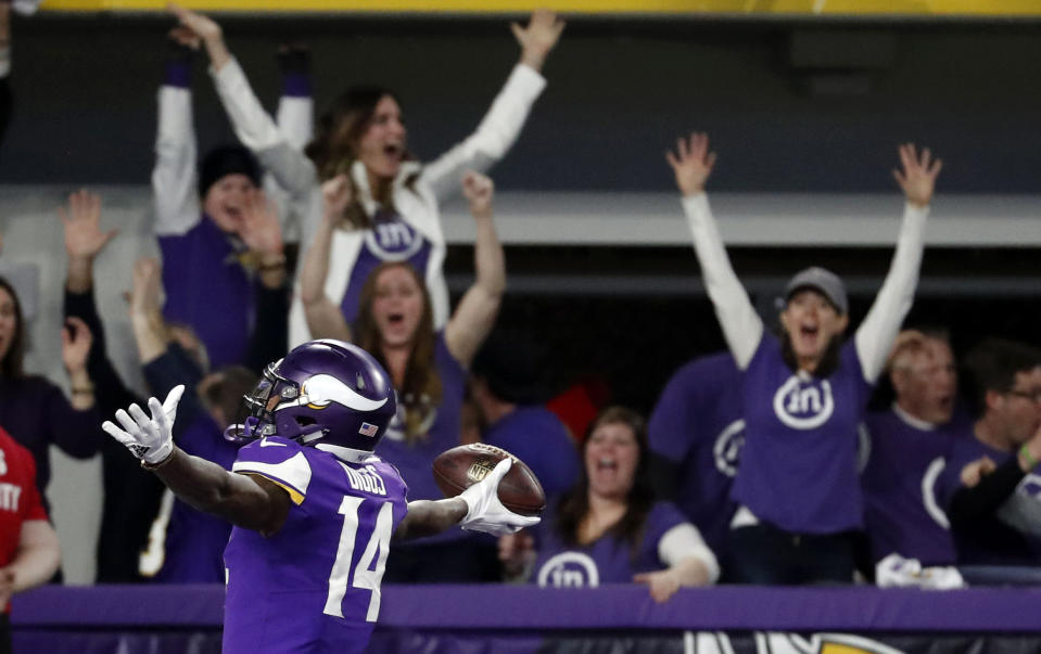 Minnesota is ready to go crazy – again – if the Vikings pull off another playoff victory, one that punches their ticket to Super Bowl LII. (AP) 