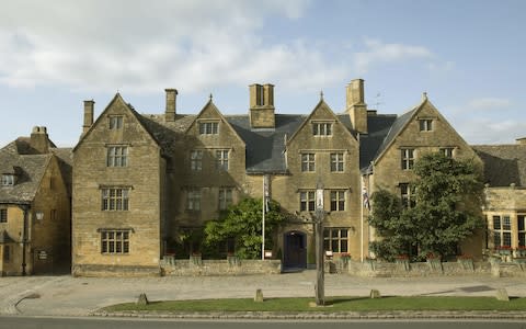 lygon arms, worcestershire, cotswolds, england