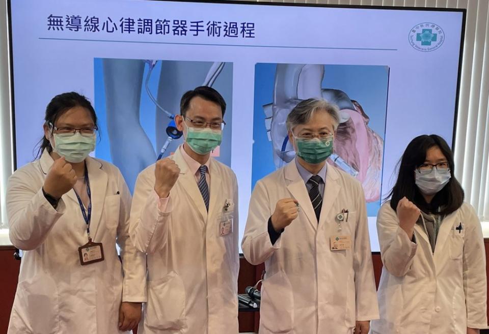 台中榮總醫療團隊已經服務超過50名心臟患者。 （記者陳金龍攝）