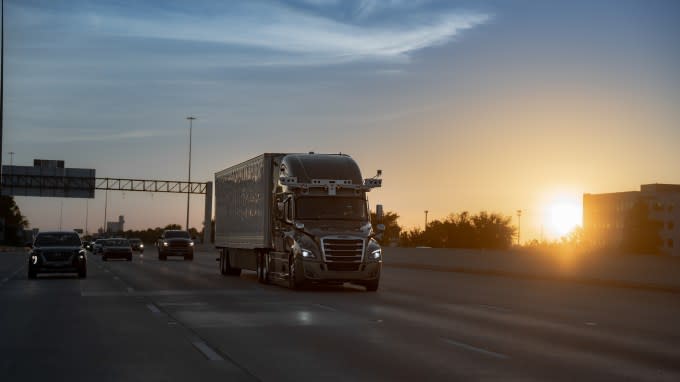 <span class="wp-element-caption__text">Bot Auto is already testing autonomous trucks on highways in Texas.</span><span class="wp-block-image__credits"><strong>Image Credits:</strong>Bot Auto</span>