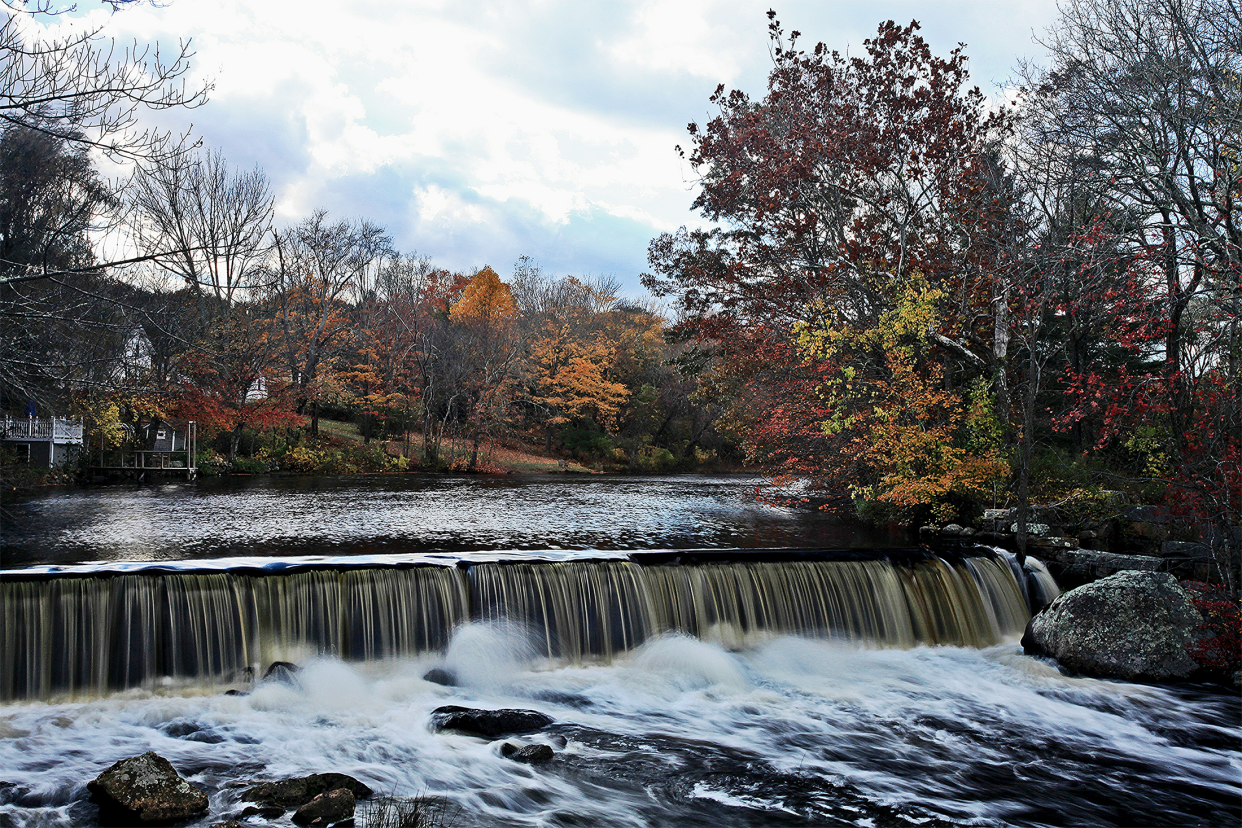 Wood River, Woodville, Rhode Island, autumn