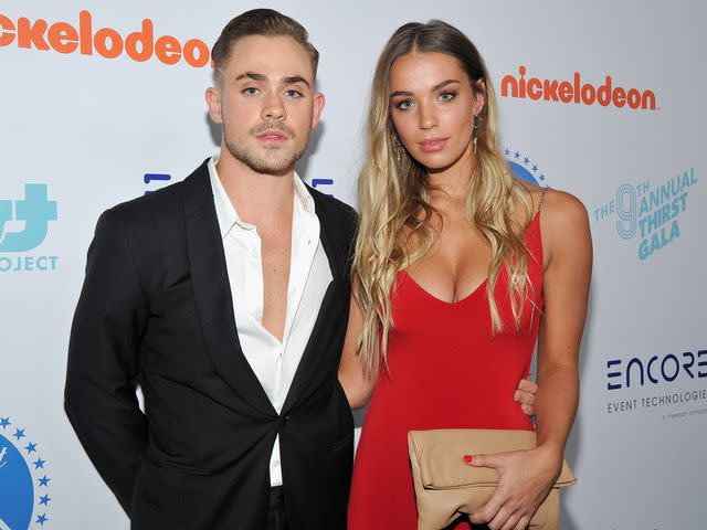 <p>John Sciulli/Getty</p> Dacre Montgomery and Liv Pollock attend The Thirst Project's 9th Annual Thirst Gal