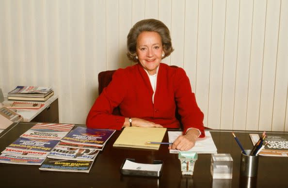 portrait of publisher katharine graham