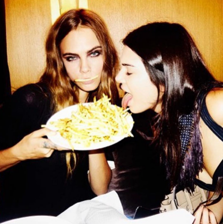 Kendall Jenner & Carad Delevingne