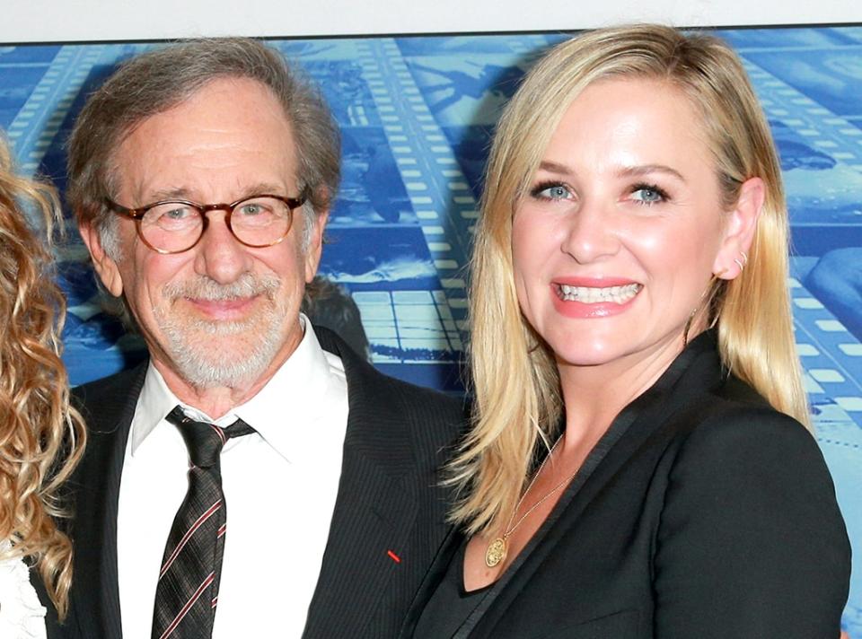 Steven Spielberg & Jessica Capshaw