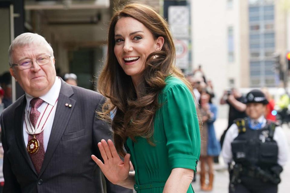 Yui Mok/PA Images via Getty Images Kate Middleton at the Anna Freud Centre