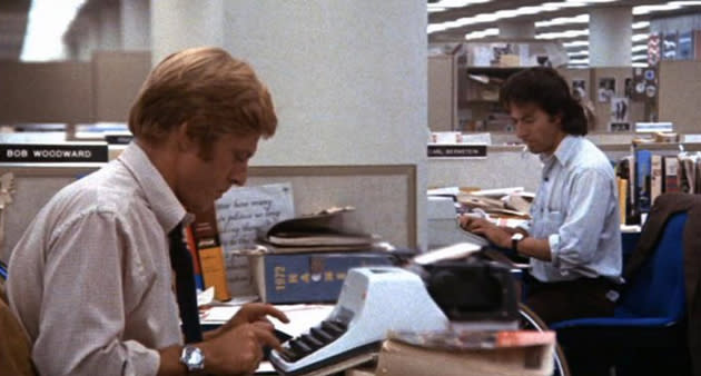 <b>Robert Redford vs Dustin Hoffman</b><br><br> Robert Redford isn’t as tall as he’d like you to think. Or apparently so as it emerged the Sundance founder insisted much of journalism-epic ‘All the President’s Men’ be filmed as height-friendly as possible. During most scenes shared with dinky co-star Dustin Hoffman, Redford either stands closer to the camera for a bigger perspective, or sits whilst Hoffman stands. And, for a film about team work, they spend a surprising amount of screen time walking away from each other.