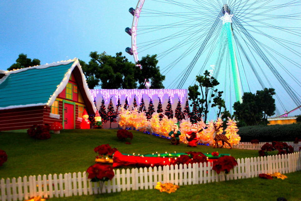 Santa's Village at the Singapore Flyer