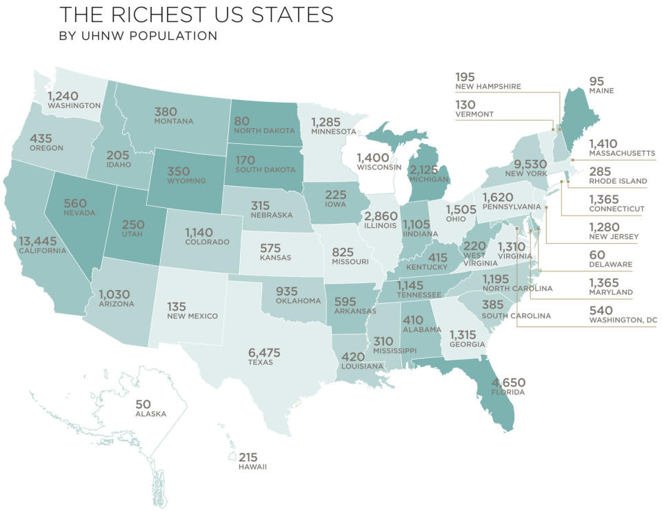 wealth x states wealthiest