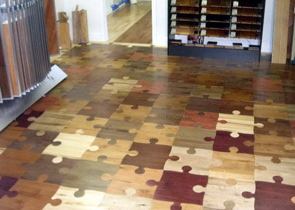 Puzzle addicts, this floor’s for you.