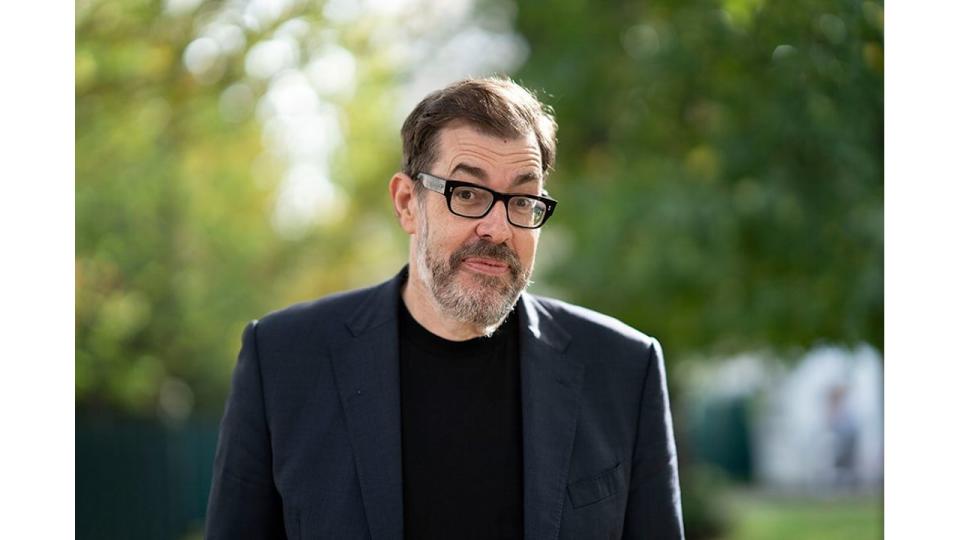 Richard Osman at the 2023 Cheltenham Literature Festival