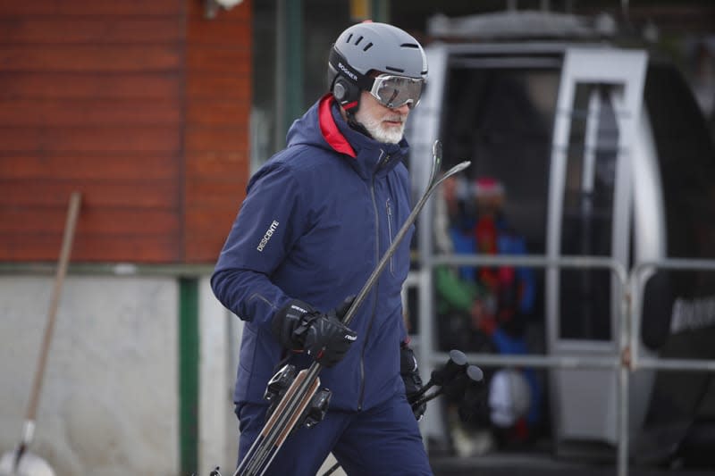 Rey Felipe en Baqueira Beret