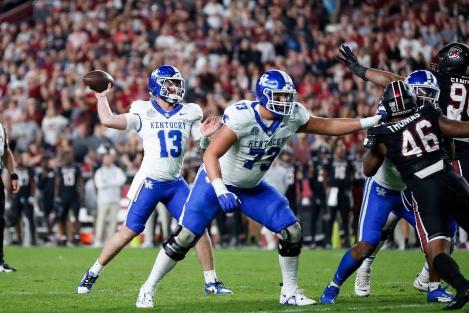 Multiple opt-outs on the Clemson defense could help Kentucky quarterback Devin Leary to a productive game in the Gator Bowl.