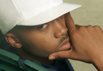 Nas in 1996. (Credit: Ken Hively/Los Angeles Times via Getty Images)