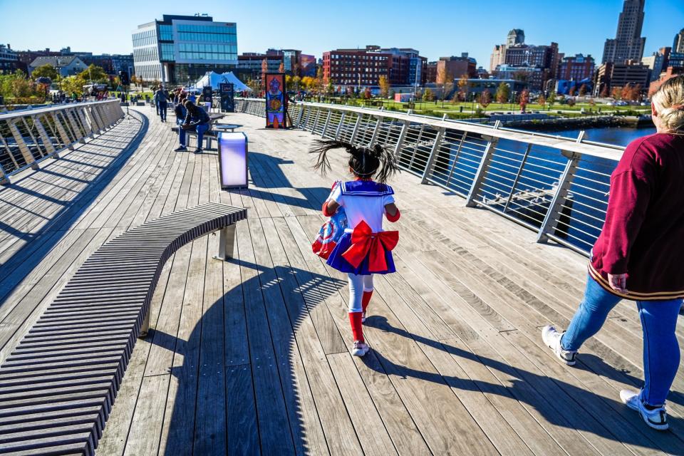 "Wicked Walk: A Trick-or-Treat Experience," a family-friendly Halloween event happening at the Michael S. Van Leesten Memorial Bridge on Oct. 28.