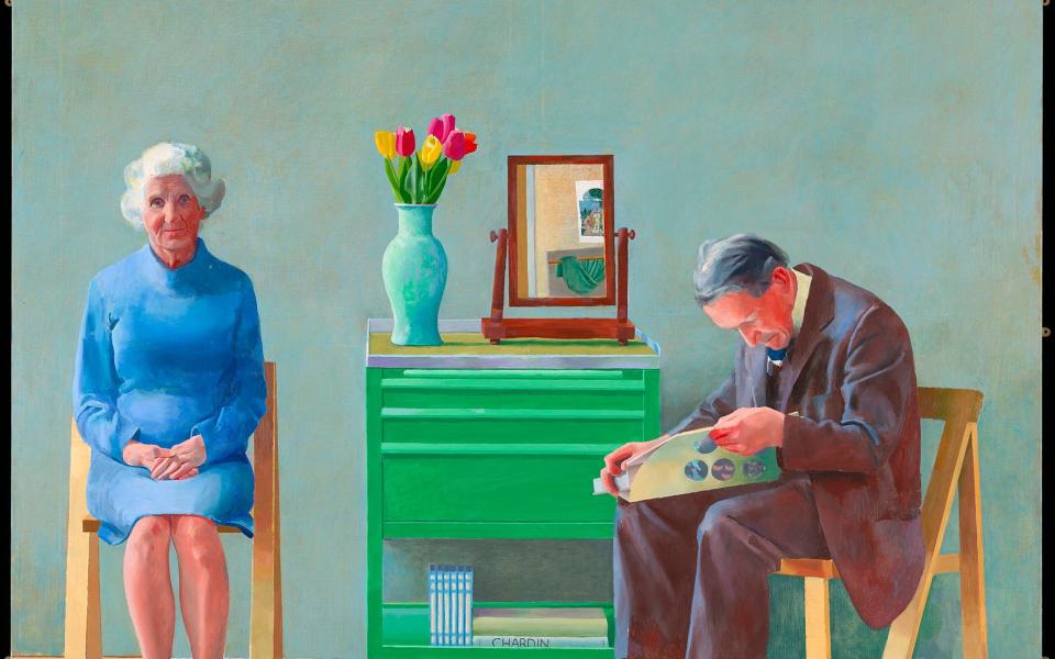 David Hockney, My Parents, 1977