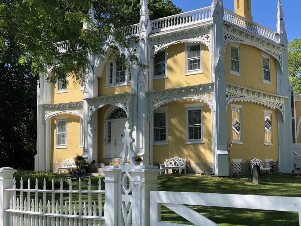 A proposal to transform the iconic Wedding Cake House on Summer Street in Kennebunk, Maine, into an inn and community venue is currently going through the town's planning process.