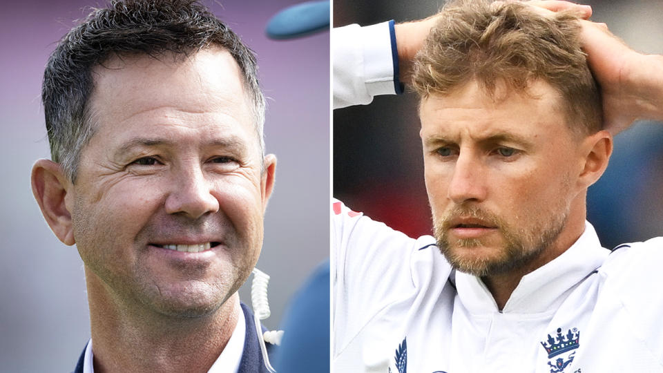 Ricky Ponting and Joe Root.