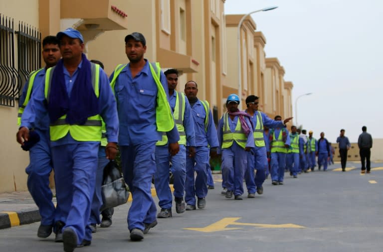 Qatar has come under fire for poor treatment of foriegn workers to build its World Cup stadiums, but organisers say over three million man-hours have been worked at Khalifa "without a recordable accident"