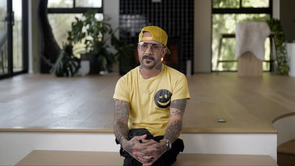 PHOTO: The Backstreet Boys' AJ McLean (ABC News Studios)