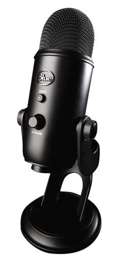 Blue Microphones Yeti USB Microphone - Blackout Edition. (Image via Best Buy)