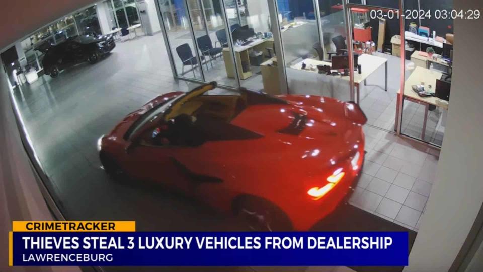 Thieves Swipe C8 Corvette Z06, Two More Vehicles From Tennessee Dealership