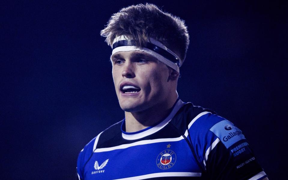 Guy Pepper in pre-season action for Bath