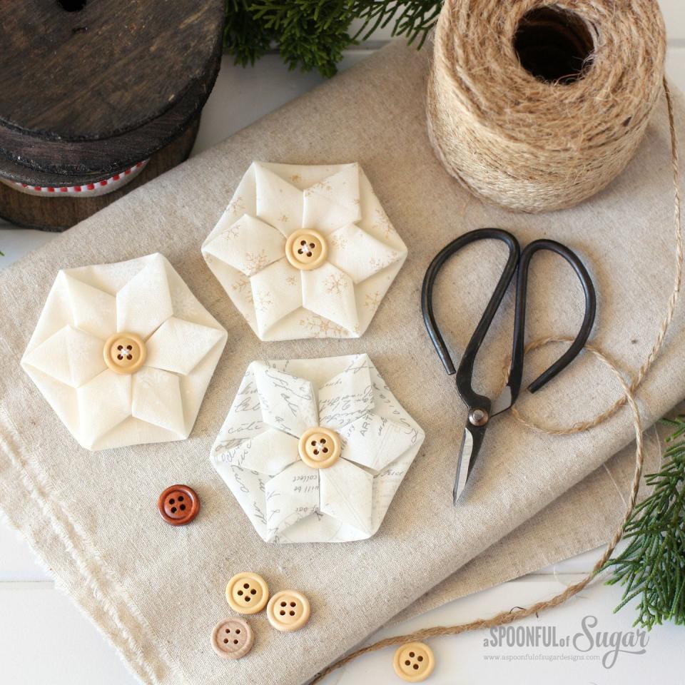 Folded Hexagon Ornament