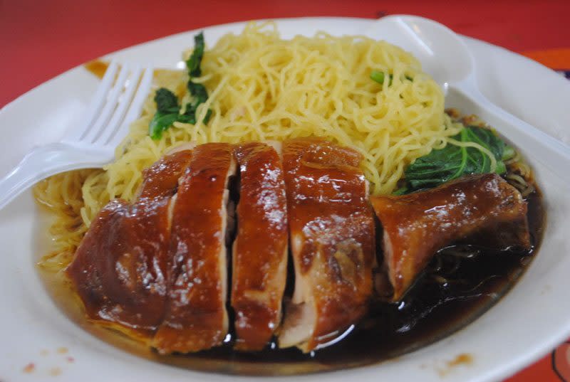 HK Soya Sauce Chicken Rice