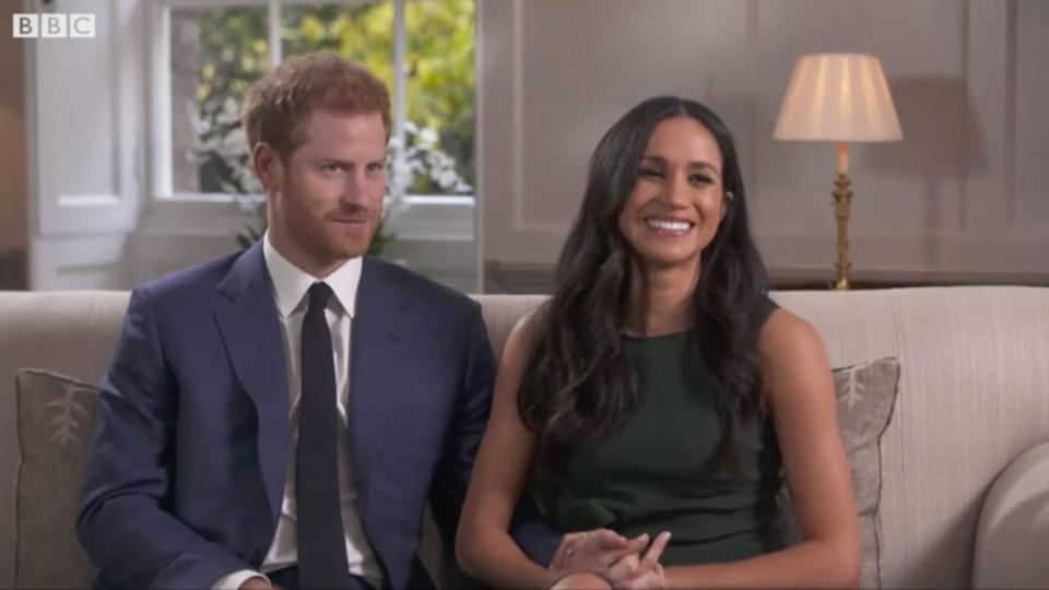 Prince Harry, Meghan Markle BBC engagement interview