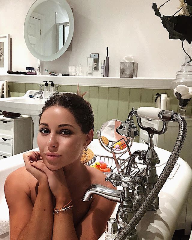 79) Louise Thompson - Naked Instagram posts