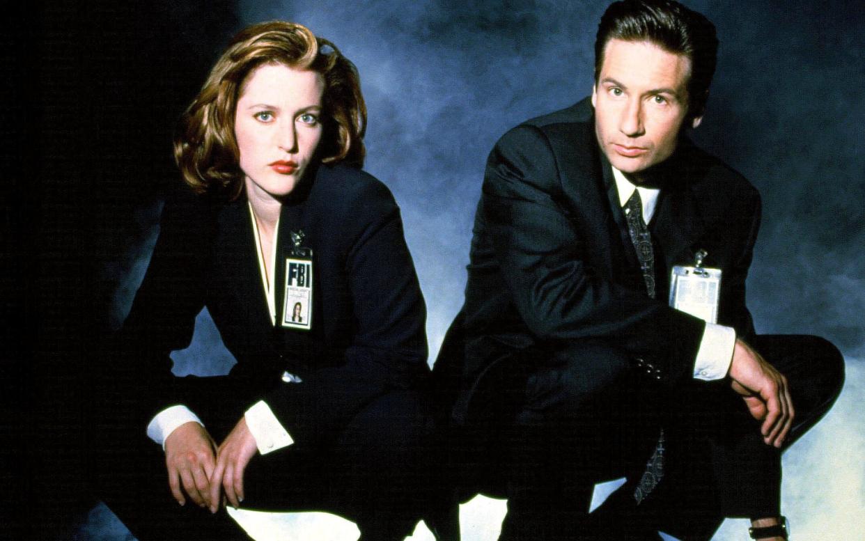 David Duchovny and Gillian Anderson - Rex Features