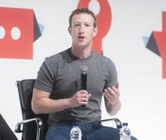 <span class="caption">Facebook chief Mark Zuckerberg has been criticised for failing to act fast enough to crack down on abusive and illegal posts.</span> <span class="attribution"><a class="link " href="https://www.shutterstock.com/download/confirm/258044795?src=Es9VnxW92L8HjYZI1l_pmA-1-9&size=huge_jpg" rel="nofollow noopener" target="_blank" data-ylk="slk:Shutterstock;elm:context_link;itc:0;sec:content-canvas">Shutterstock</a></span>