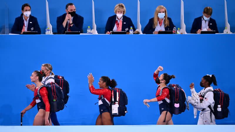 FILE PHOTO : Gymnastics - Artistic - Women's Team - Final