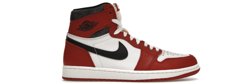 Jordan 1 Retro High OG, Chicago Lost and Found. PHOTO: StockX