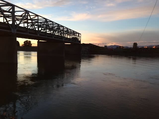 The Interstate 5 Skagit River Bridge collapsed Thursday evening.