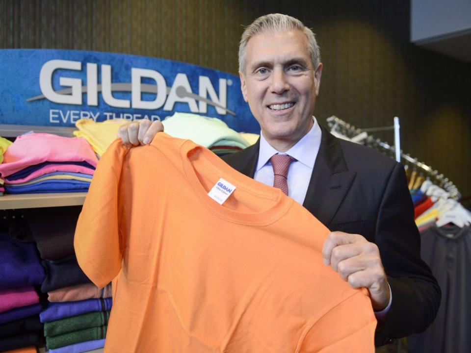  Gildan Activewear Inc.’s former chief executive Glenn Chamandy, 2015.