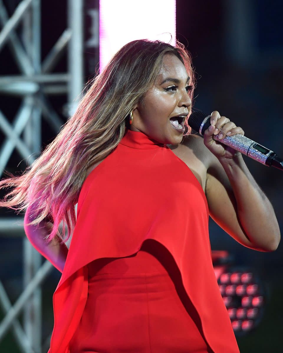 Jessica, 28, revealed earlier this month the song was inspired by the recent school shooting in Florida. Source: Getty