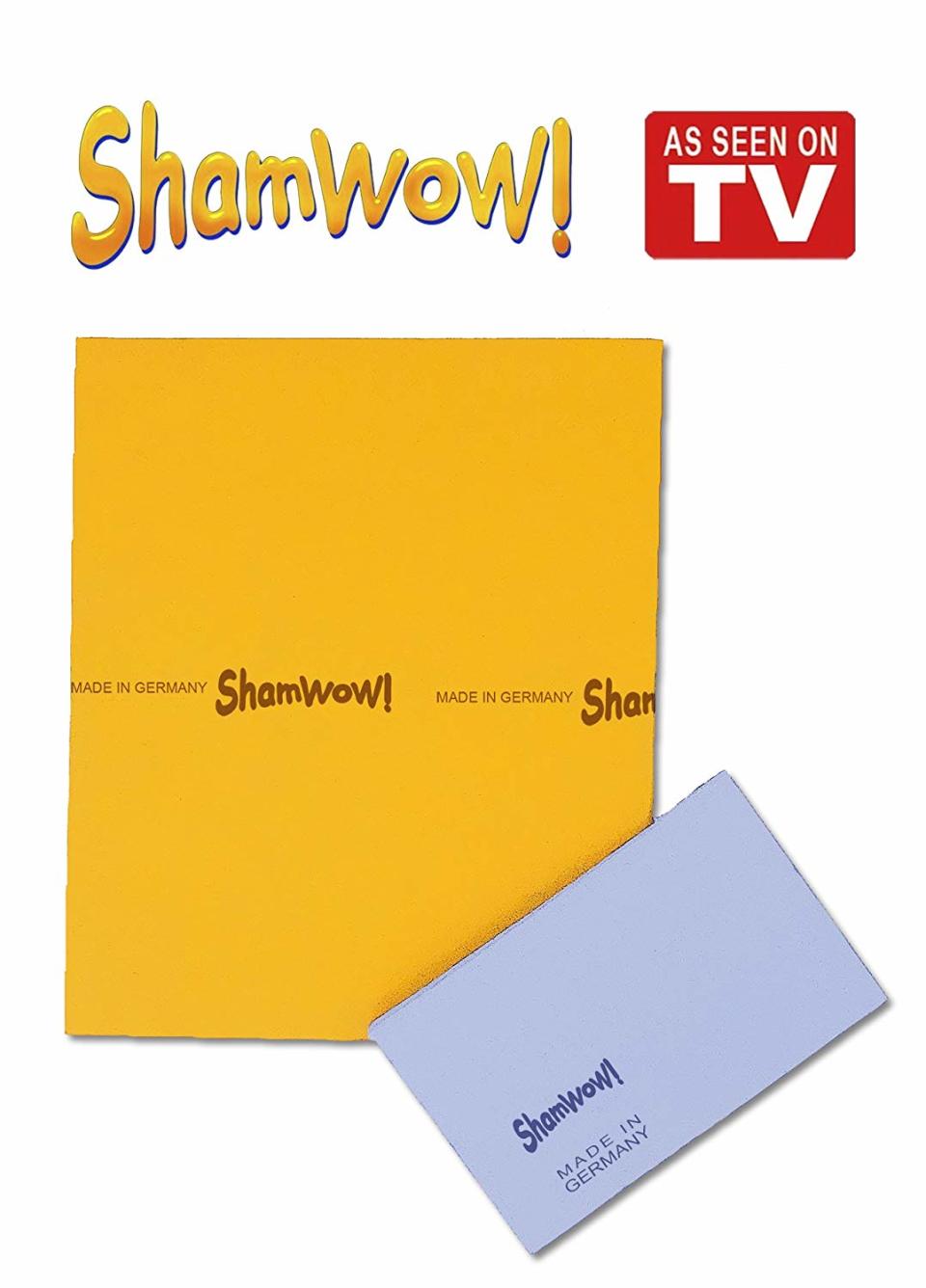 as seen on TV products the original shamwow shammy