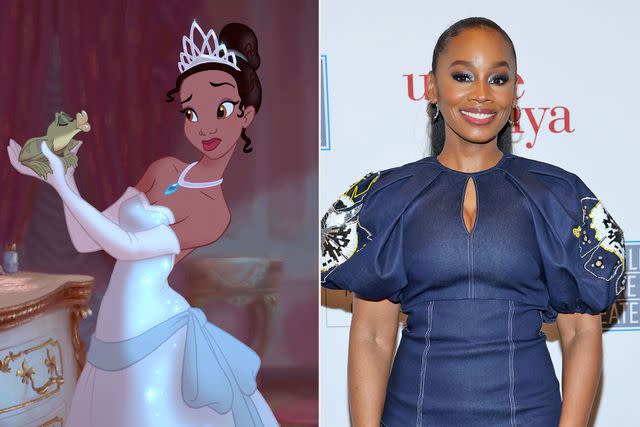 <p>everett; Marleen Moise/WireImage</p> <em>The Princess and the Frog</em> (2009); Anika Noni Rose