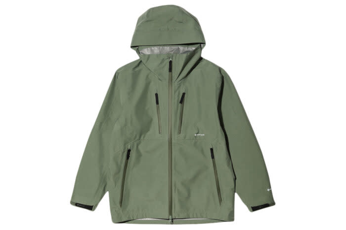 snow peak gore tex rain jacket