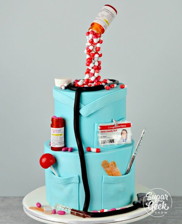 Medical Retirement Cake