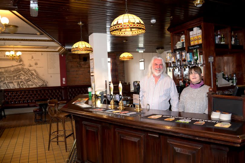 Ian Ibbetson and Kelly Lane took on The New Clarence pub in September.