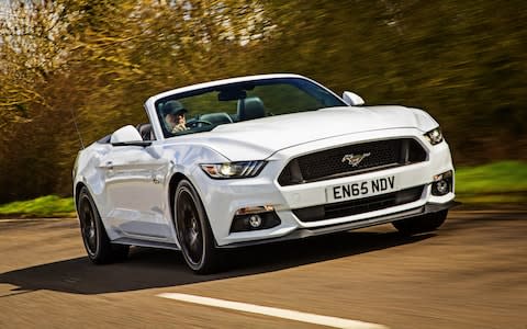 Mustang convertible 