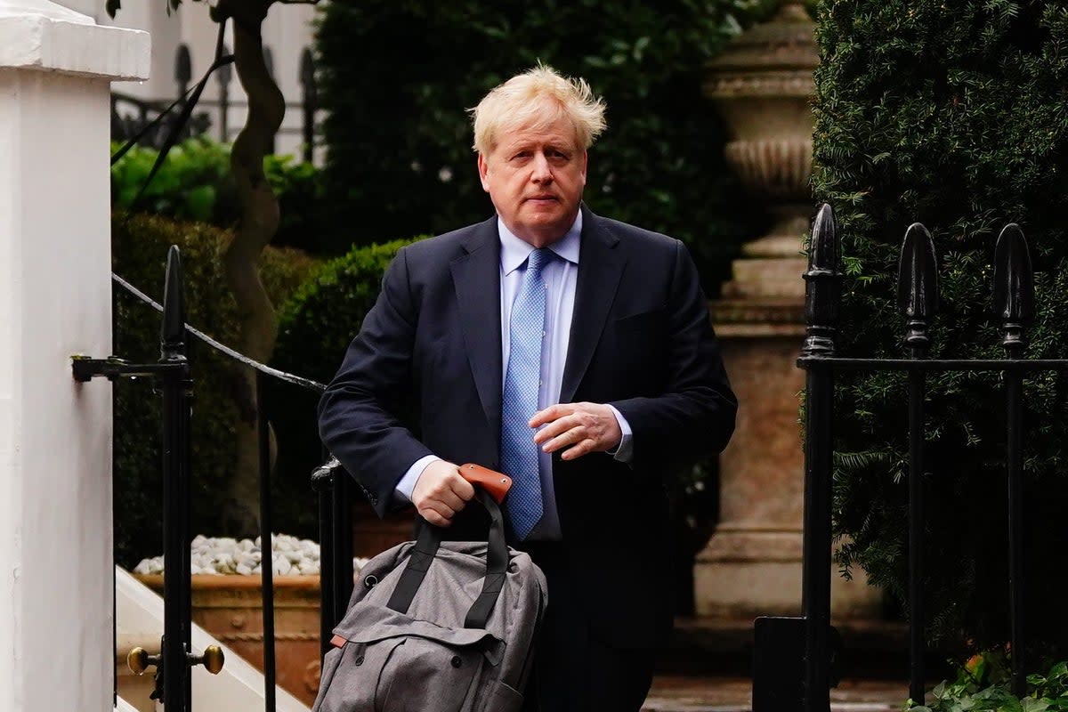 Boris Johnson insists he did not deliberately mislead commons (Victoria Jones/PA) (PA Wire)