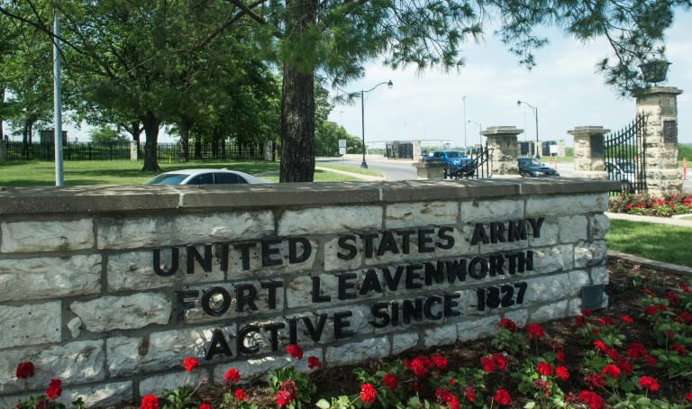 Manning is to leave the prison barracks at Fort Fort Leavenworth in Kansas, the only maximum-security facility run by the Pentagon, May 17, 2017