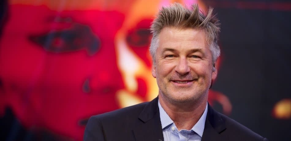 Alec Baldwin attends "El Hormiguero" TV show at Vertice Studio on October 2, 2014 in Madrid, Spain.