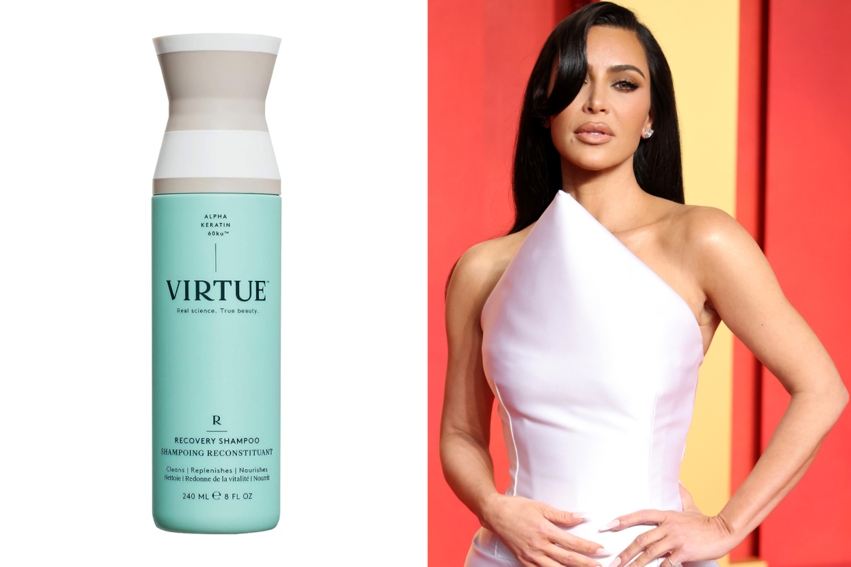 Virtue Recovery Shampoo and Kim Kardashian